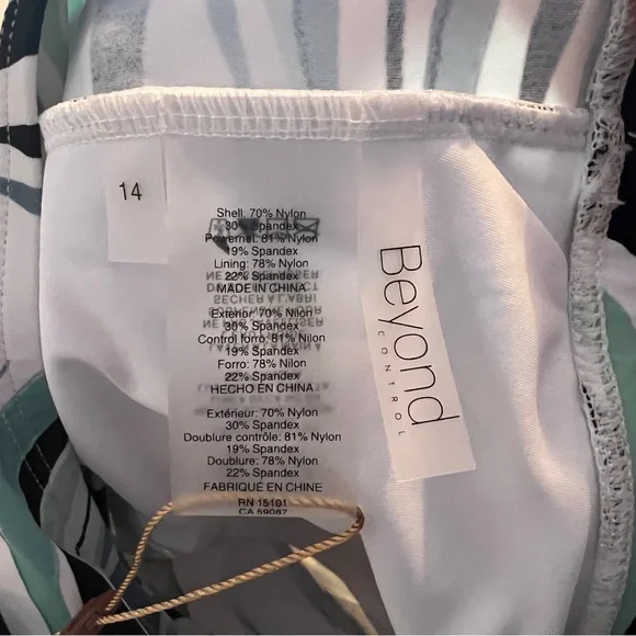 Beyond Control Wild Life One-Shoulder Swimsuit - Picture 11 of 11